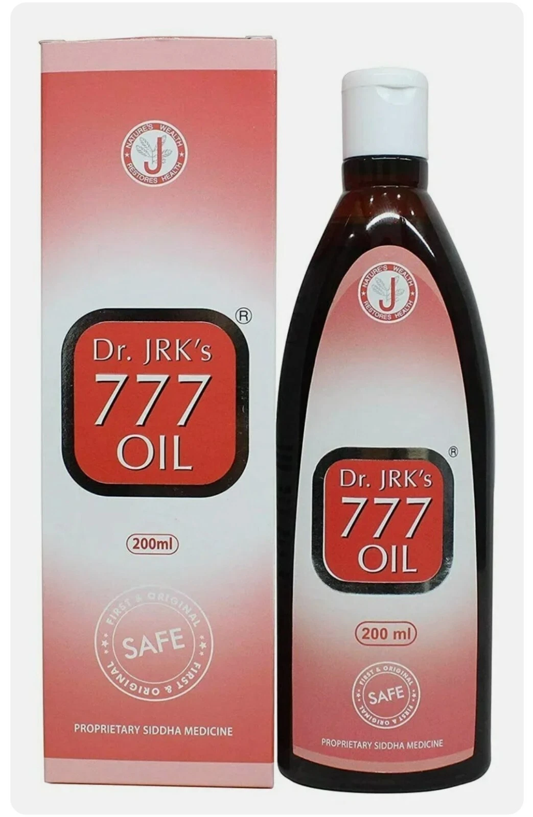 Dr JRK’s 777 Oil for the Effective Treatment for the Management Psoriasis 200ml